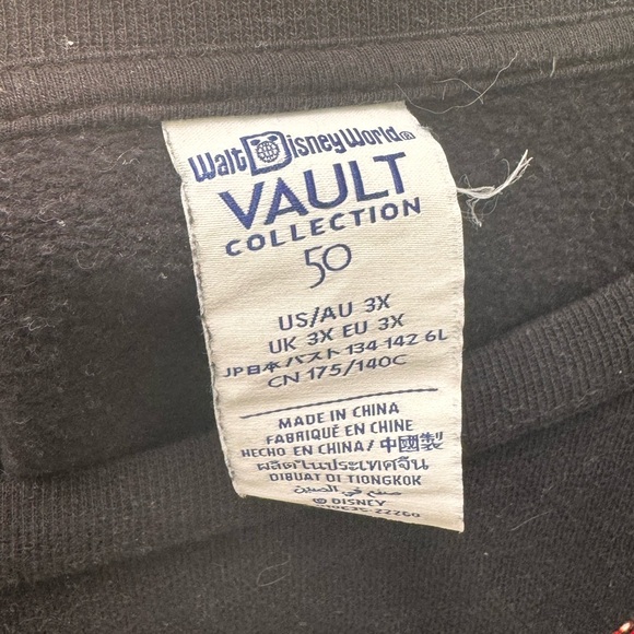 Walt Disney Wolrd Vault 50 Years Collection Electrical Parade Sweatshirt - Picture 4 of 5